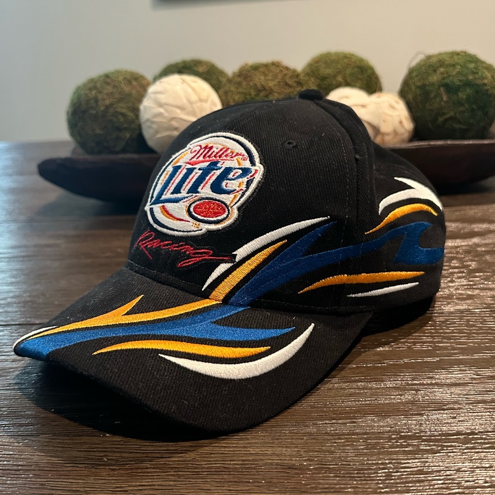 2002 Nascar Miller Lite Racing Cap
